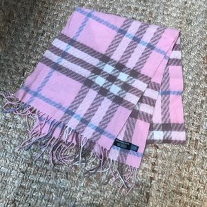 Burberry 100% cashmere scarf